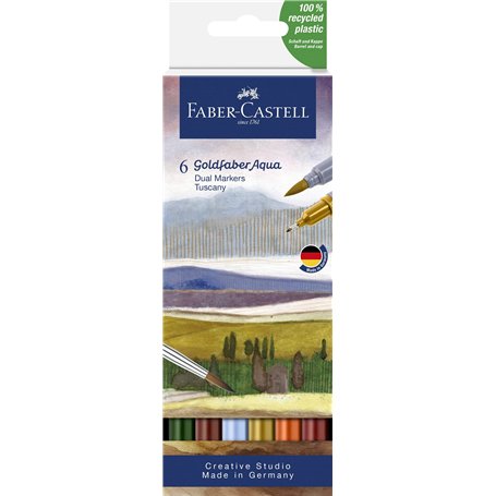 Faber-Castell 164521 - Goldfaber Aqua Dual Marker