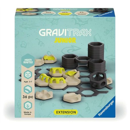 Ravensburger GraviTrax Junior Extension Multi Routes - Circuit à Billes Extensible pour Enfants