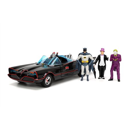 Jada Toys Batman 1966 Class. Batmobile Deluxe 1:24