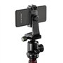 Hama Trépied Appareil Photo 2 en 1 Ramble II Duo (Plaque de Montage Rapide pour Portable, Ultraléger en Carbone, Macrophoto, Mon