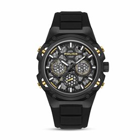 Wenko Stand Rivalta Allegre Ensemble WC Autoportant avec Brosse WC Et Porte-Rouleaux de Rechange en Bambou, Rotin Et Acier Laqué