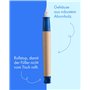 Lamy ABC Kit d'apprentissage d'écriture bleu avec emballage cadeau comprenant 1 stylo plume fine et 1 crayon à papier, poignée a