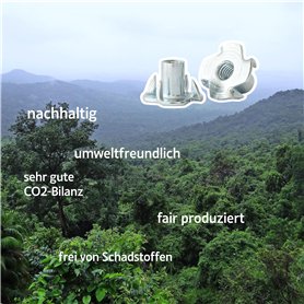 goobay 61668 Lot de 2 jauges de contour avec bloqueur Idéal pour les mesures de contour/de forme précises dans la fabrication/l'