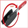 KS TOOLS Ajustador de carraca para pistones de freno, conmutable
