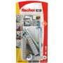 fischer - Kit fixation sanitaires WL 7 x 65 / Composition du blister : 4x chevilles à expansion SX 10x50