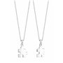 Elli Collier Femme Partenaires Pièces de Puzzle en Argent Sterling 925