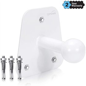 relaxdays Distributeur de Savon Mural, 1000 ML, Rechargeable, Poussoir pour Salle de Bain & Cuisine, Blanc-Noir