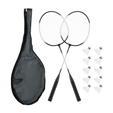 Relaxdays Set de Badminton avec Sac