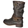 Mustang Femme 1139-624 Botte mi-Mollet, Gris (Graphit), 38 EU