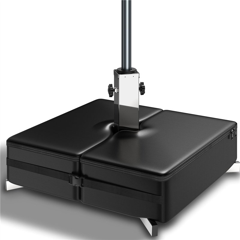 Navaris Alarme Détecteur de Mouvement Sans Fil - Système Sécurité Infrarouge avec Sirène pour Extérieur Garage Jardin - Kit avec