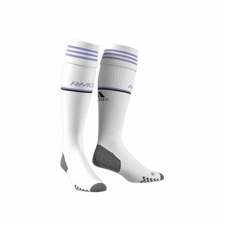 Chaussettes de Football pour Adultes Adidas Real Madrid 22/23 Blanc (46-48)