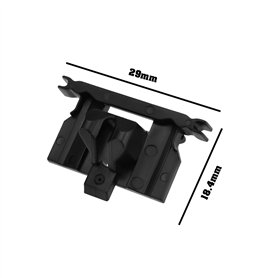 vhbw 2x Balais de charbon pour moteur 6,5 x 13,5 x 17mm remplacement pour Makita CB-153, CB-155, CB-161 pour outil électrique