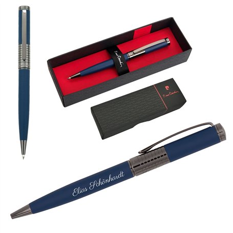 Pierre Cardin® EVOLUTION Stylo à bille avec gravure | Étui pour stylo de qualité supérieure | mine bleue | noble | cadeau person