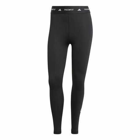 Leggings de Sport pour Femmes Adidas Techfit Graphic 7/8 Noir