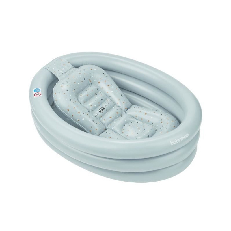 Baignoire Babymoov Aquadots Bleu pastel Gris