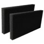 vhbw 2x filtre mousse compatible avec Gorenje DE82/G