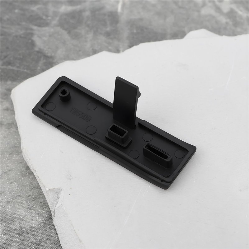 protectWEAR - Casque de Moto Noir Brillant Fleurs Design VS-801-SL - M