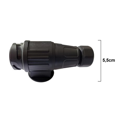 Uhrenhuette 2097 Vitrine murale pour 12 montres Noir