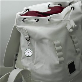 LOBERON Mètre ruban Mètre - laiton - H/D env. 5.5/4 cm - couleur argent vieilli