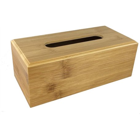 GMMH Boîte en bois naturel pour mouchoirs en papier