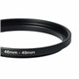 vhbw Bague d'adaptation de Filtre Step-Up de 46 mm vers 49 mm pour Objectif d'appareil Photo - Adaptateur, métal, Noir