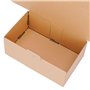 verpacking 500 boîtes pliantes 25 x 15 x 10 cm brun (dimensions extérieures 25,8 x 15,8 x 10,5 cm) WP 30 carton d'expédition car
