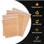 verpacking Lot de 50 sacs d'expédition en papier kraft 120 g/m² refermables 42 x 44 cm | Taille et quantité au choix | Enveloppe