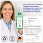 vhbw Batterie Remplacement pour Dymo 14430 pour imprimante, Scanner, imprimante d'étiquettes (650mAh, 7,4V, Li-ION)