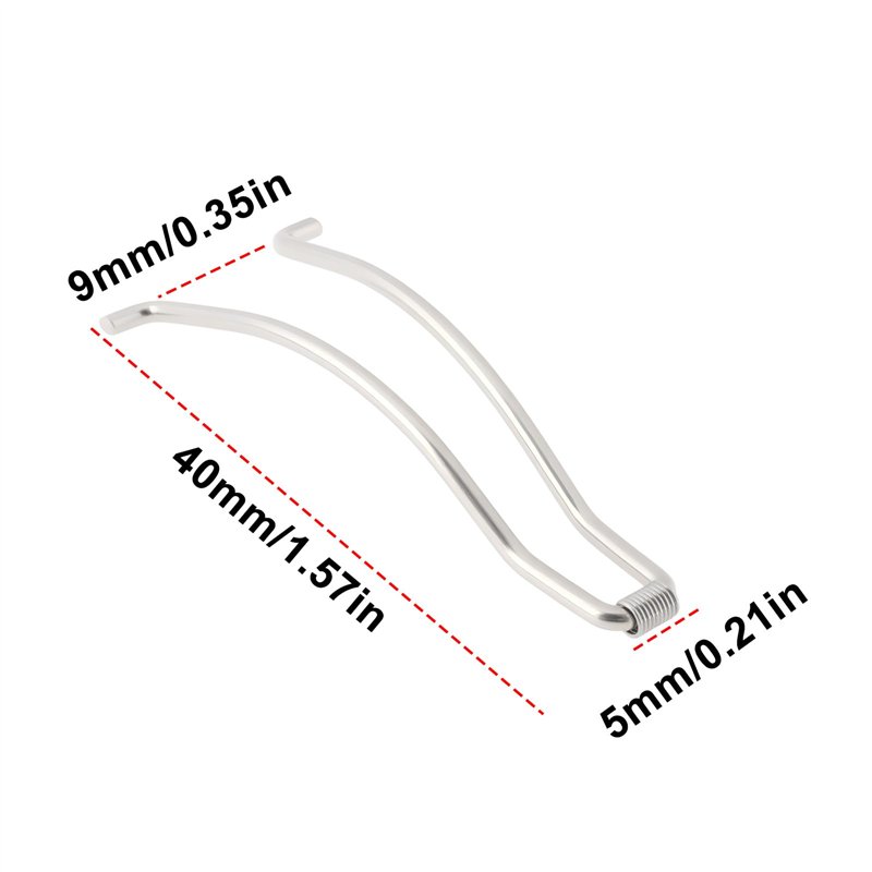 Lot de 2 balais de charbon de moteur 6