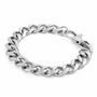 Akitsune Militium Bracelet Chane | Chane Blinde maillons Femme Homme Bracelet mtal - Argent 20cm