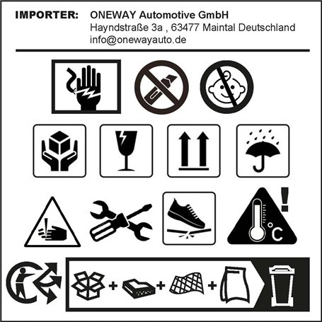 Lumonic I 5x Collier de serrage à 1 oreille 7