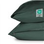 Blumtal Taie Oreiller 65x65 Lot de 2 - Housse de Coussin Microfibre - Taies d'oreillers avec Fermeture enveloppe, certifiée Oeko