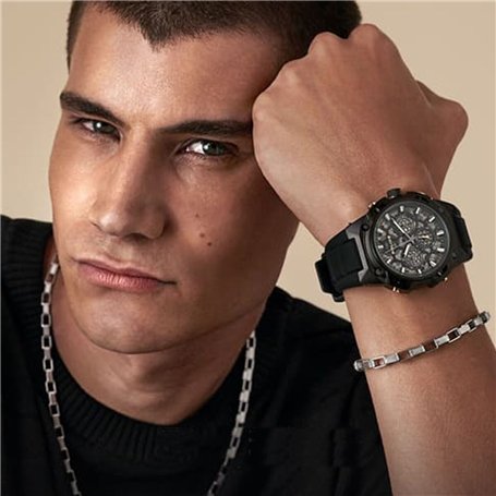 NKlaus Dessous de verre rond Fleur de vie 10 cm – En bois de manguier gravé