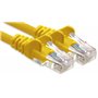 Câble réseau Câble CAT-6 RJ45 1x 15 m - jaune