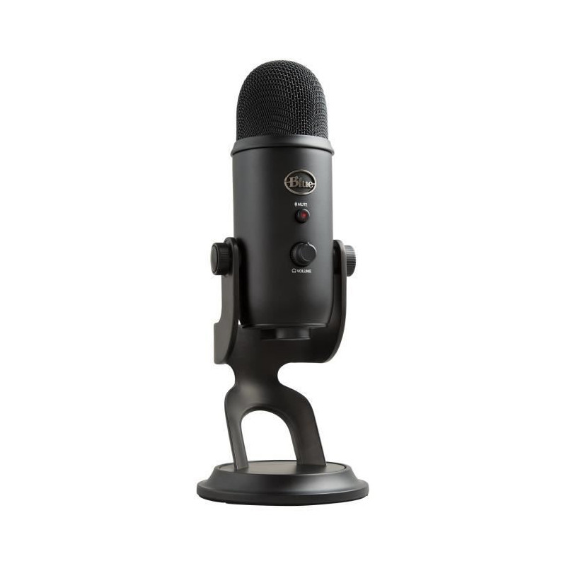 Microphone USB - Blue Yeti - Pour Enregistrement. Streaming. Gaming. Podcast sur