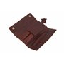 GERMANUS Étui à cigares en cuir pour 2 cigares - Fabriqué en UE - Marron