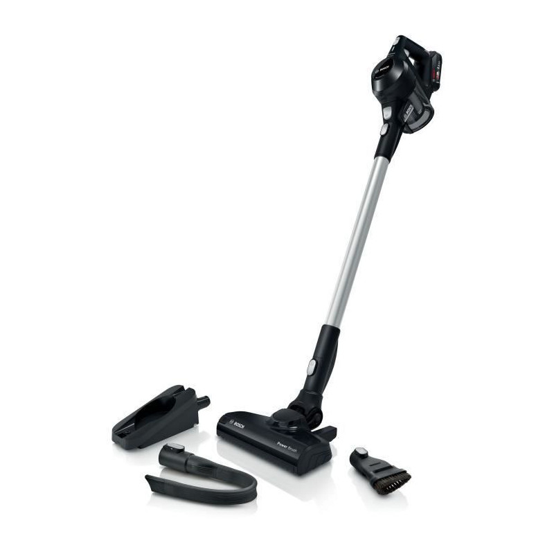 Bosch Serie 6 BBS611BSC aspirateur de table Noir Sac à poussière