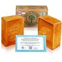 Savon d'Alep Grüne Valerie® Original Set 2 x 200g (400g) avec 20%/80% d'huile de laurier/huile d'olive
