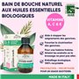 promis wash bain de bouche naturel sans alcool et sans fluor avec vitamines A, C & E | Pour les gencives sensibles | Vegan | Lab