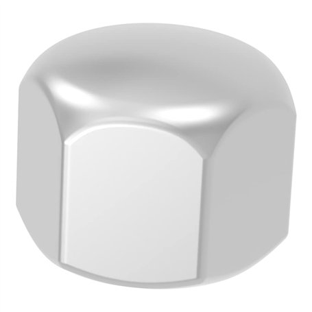 SECCARO Lot de 20 écrous hexagonaux M6 en acier inoxydable V2A VA A2 DIN 917