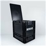 BOXIO - TOILET UP : Rehausseur pour toilettes à séparation, 40x30x12 cm. Set avec litière, Shake & Eurobox. Élève l’assise à 38