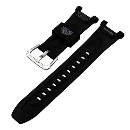 Casio 10631626 Genuine Factory Black Protrek Replacement Band - PRG240-1