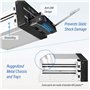 ICY DOCK Boîier Cage, backplane Rack Mobile 2 disques Dur 2.5" ou 3.5" SATA avec RAID1 et JBOD pour 2 Baie de 5.25" - FatCage Ra