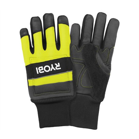 RYOBI - Gants anti-coupures 24 m/s (catégorie 2) pour tronçonneuses - taille M - RAC258M