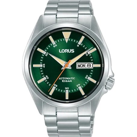 Lorus Hommes Analogique Automatique Montre avec Bracelet en Acier Inoxydable RL421BX9
