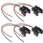 EMSea 4pcs Voiture Diesel Injecteur Connecteur Électrique Faisceau de Câbles Prise 13816706 Compatible avec Sprinter Étanche 2 B
