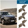 EMSea Lot de 30 clips de joint d'étanchéité pour porte inférieure X5 E53 51337052945 en plastique pour garniture de porte automo