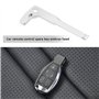 EMSea Lot de 2 lames de clé de voiture vierges pour télécommande intelligente compatible avec Mercedes W204 W212 W176 W246 Argen