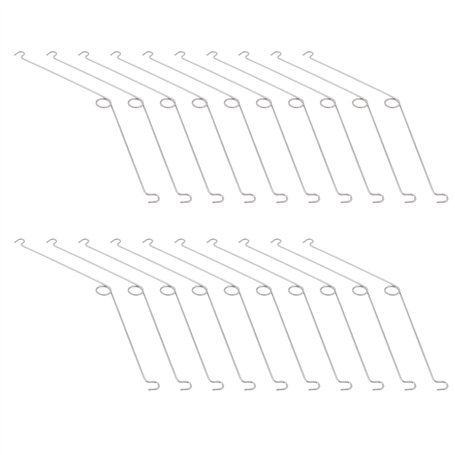 EMSea Lot de 20 Ressorts de Torsion en Acier Inoxydable pour Luminaire Encastr¨¦ 7