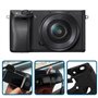 YINETTECH Coque de Protection en Silicone Anti-Rayures pour Appareil Photo numérique Sony Alpha A6000 ILCE-6000 Noir 12 x 7 x 2,